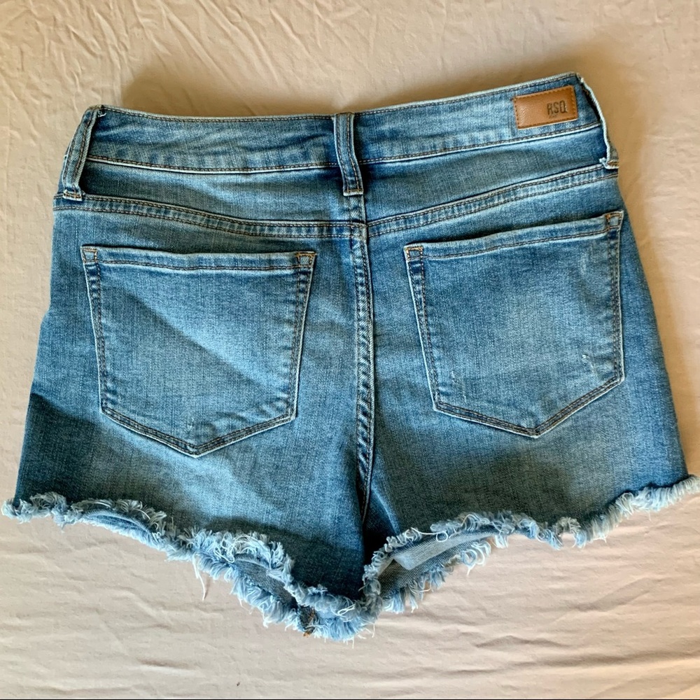 RSQ High Rise Jean Shorts - Picture 2 of 3